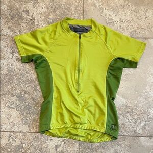 Novara Two Tone Green Cycling Jersey